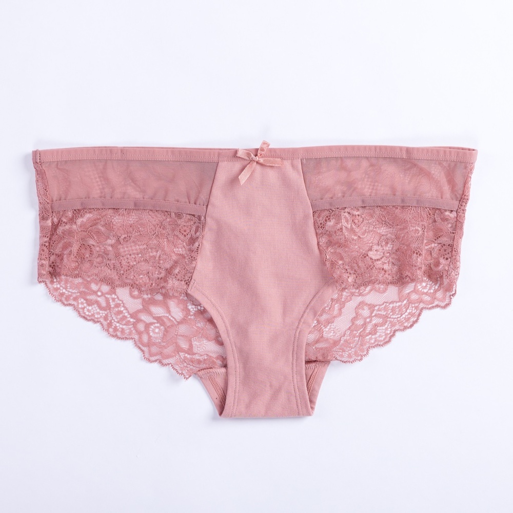 Tessa: Beige Lace Panty/Brief